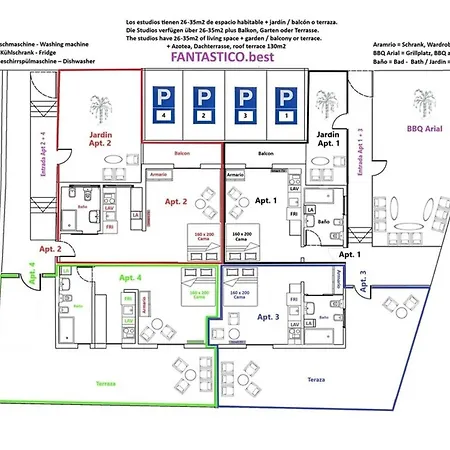 Fantastico 2 - Large Balcony, Free Parking, Air Conditioning, Free Netflix, Bbq Апартаменты *